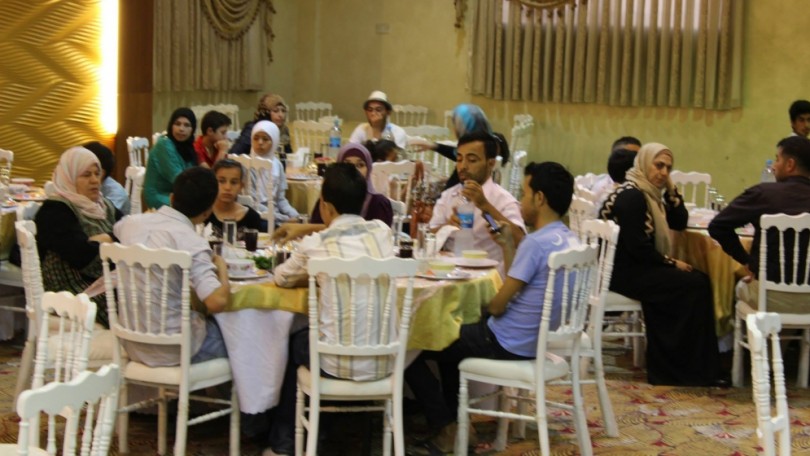 افطار لجمعية رعاية مرضى الثلاسيميا في اربد